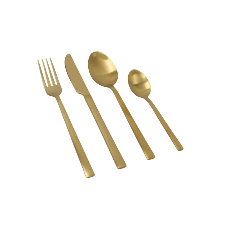 Bestiksæt guld